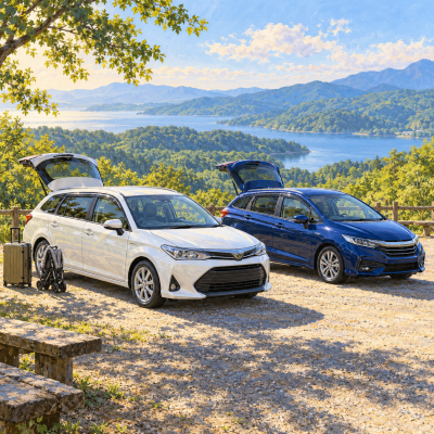 Toyota Corolla Fielder или Honda Shuttle: семейный универсал без гибрида