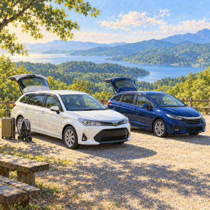 Toyota Corolla Fielder или Honda Shuttle: семейный универсал без гибрида