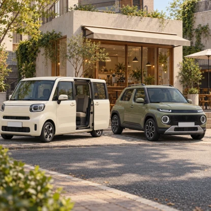 Kia Ray или Hyundai Casper: две разные идеи маленькой машины