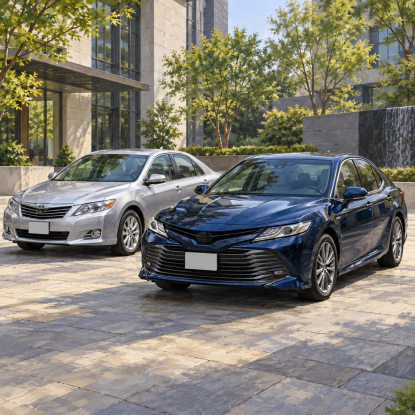 Toyota Camry XV50 и XV70 из Японии: гибрид — ещё не всё